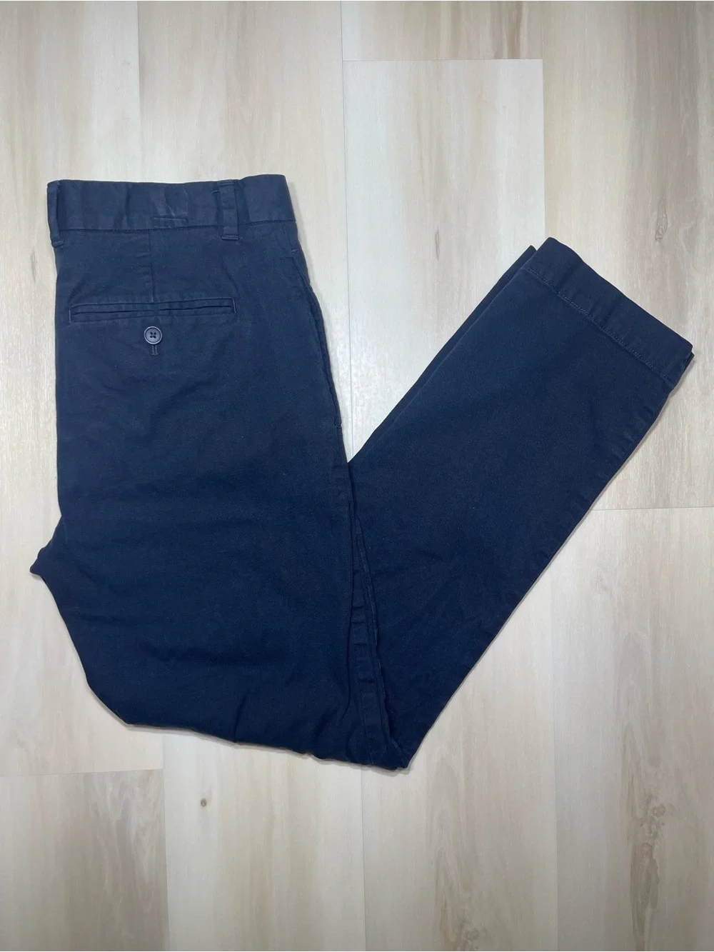 Banana Republic Pants Men’s Sz 33x32 Aiden Pant Blue Stretch Brushed Modal Blend